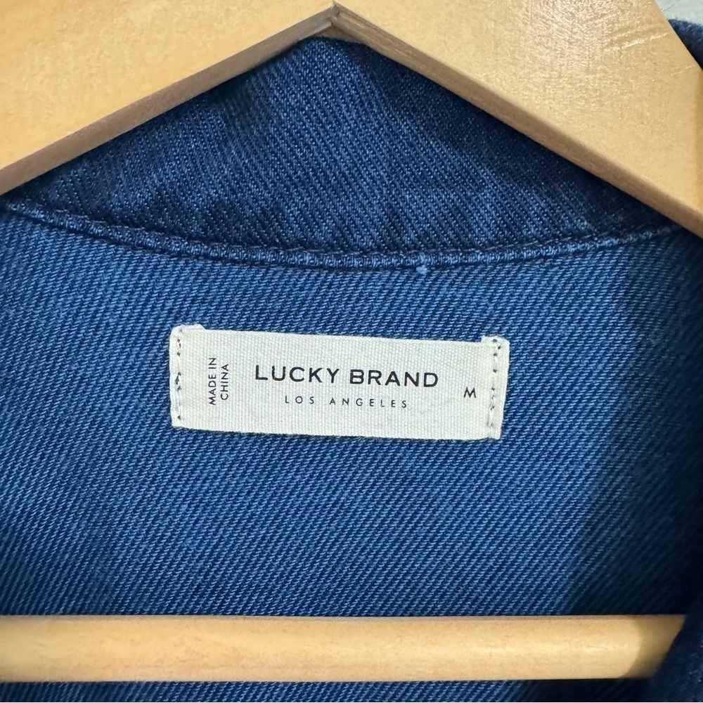 Lucky Brand NWT Denim Romper - Picture 6 of 7